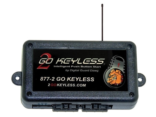 RFID Push Button Start System for Vehicles with Power Door Locks and Accessories, PBS-II, Angle 2