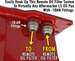 1968 - 1972 Nova LS Swap Aluminum Single Horizontal Oil Filter Relocation Kit, Angle 3
