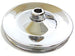 Power Steering Pump Pulley, Single Groove, Chrome