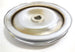 Power Steering Pump Pulley, Single Groove, Chrome, Angle 3