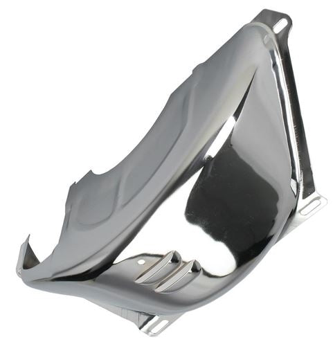 Chrome Transmission Flywheel Dust Cover, Turbo 350 and 400