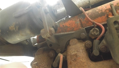 1969 Chevelle or Nova Air Conditioning Compressor Bracket, Big Block, Rear Lower Head Mounting, Angle 2
