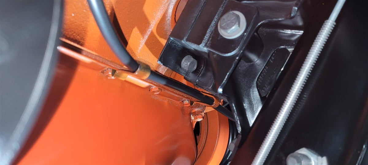 Oil Pan Clip, Positive Battery Cable Support and Routing, Each, Angle 2