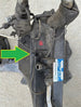 1966 - 1972 Self Locking Wire Harness and Washer Hose Hold Down Push In Tie Straps, Pair, Angle 3