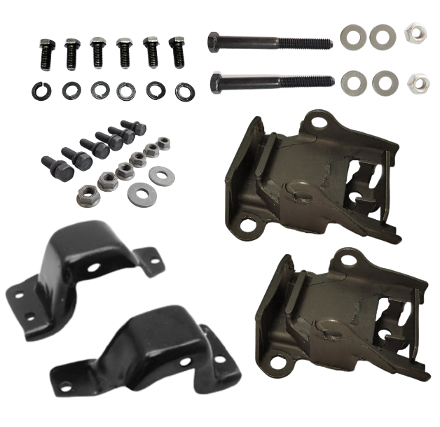 1968 Nova Big Block Engine and Frame Side Mount Install Kit | Muscle Car Central