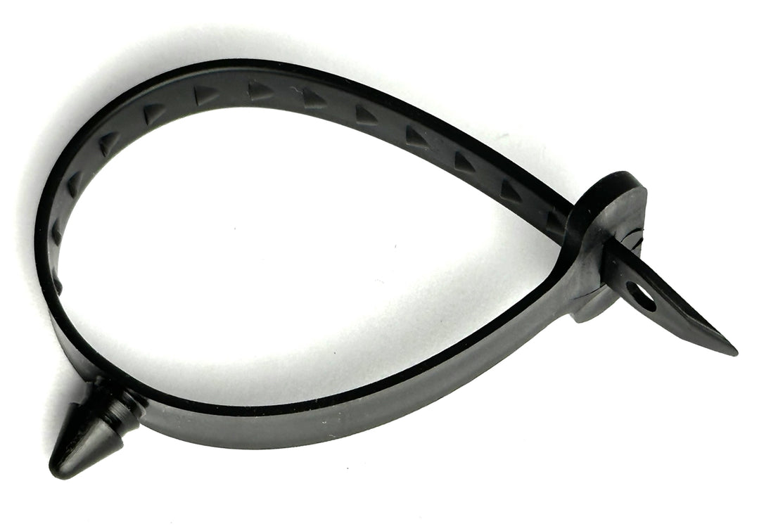 Chevelle or Nova Wiring Harness, Vacuum, Air Conditioning and Washer Hose Hold Down Tie Strap, Each