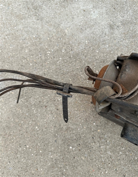 Chevelle or Nova Wiring Harness, Vacuum, Air Conditioning and Washer Hose Hold Down Tie Strap, Each, Angle 3
