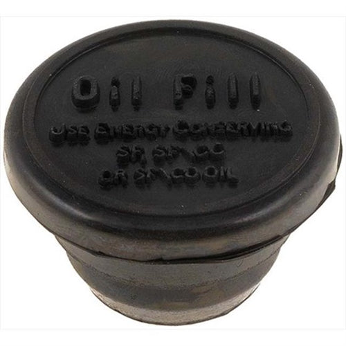 Rubber Valve Cover Oil Filler Cap, Push In