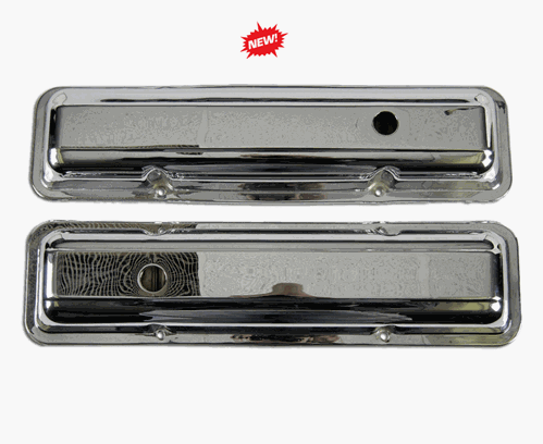 Chrome Valve Covers, Small Block