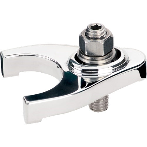Distributor Hold Down Clamp Bracket, Polished Billet