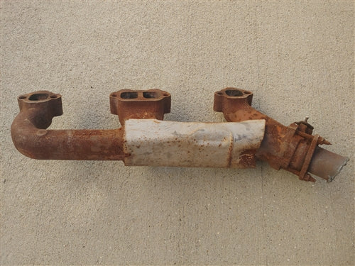 1966 - 1972 Chevelle and Nova Exhaust Manifold Lower Heat Shield Stove Shroud, Angle 3