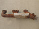 1966 - 1972 Chevelle and Nova Exhaust Manifold Lower Heat Shield Stove Shroud, Angle 3