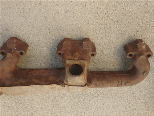 1966 - 1972 Chevelle and Nova Exhaust Manifold Upper Pre Heat Shield Stove, Angle 2
