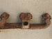 1966 - 1972 Chevelle and Nova Exhaust Manifold Upper Pre Heat Shield Stove, Angle 2