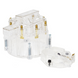 CLEAR HEI Distributor Cap and Rotor Kit, See Through, Angle 4