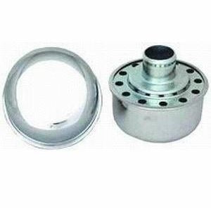Valve Cover Breather Cap, Chrome Push-In, 1" Diameter