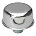 Valve Cover Breather Cap, Chrome Push-In, 1" Diameter, Angle 2