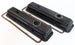 1969 - 1974 Valve Cover Set, Z/28 / LT1 Small Block Black Aluminum Ribbed Cork Gaskets Included, GM LICENSED