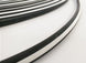 White Stripe Vacuum Hose 5/32" Diameter, Sold Per Foot, Angle 2