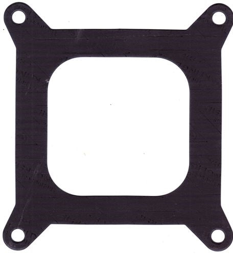 1966 - 1972 4 Barrel Carburetor Base Plate Flange Gasket 4150 4160 Holley AFB Carb, Performance Open Center, Angle 2