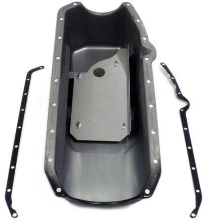 Small Block Oil Pan, High Performance, 68 - 72 Nova or 64 - 72 Chevelle, Angle 5