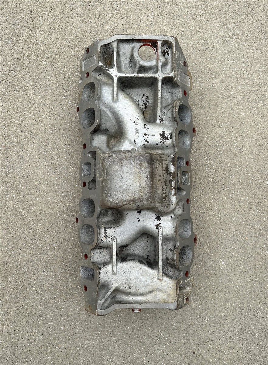 1966 Chevelle Big Block 396 Intake Manifold, Original GM Used 3856289, Angle 6