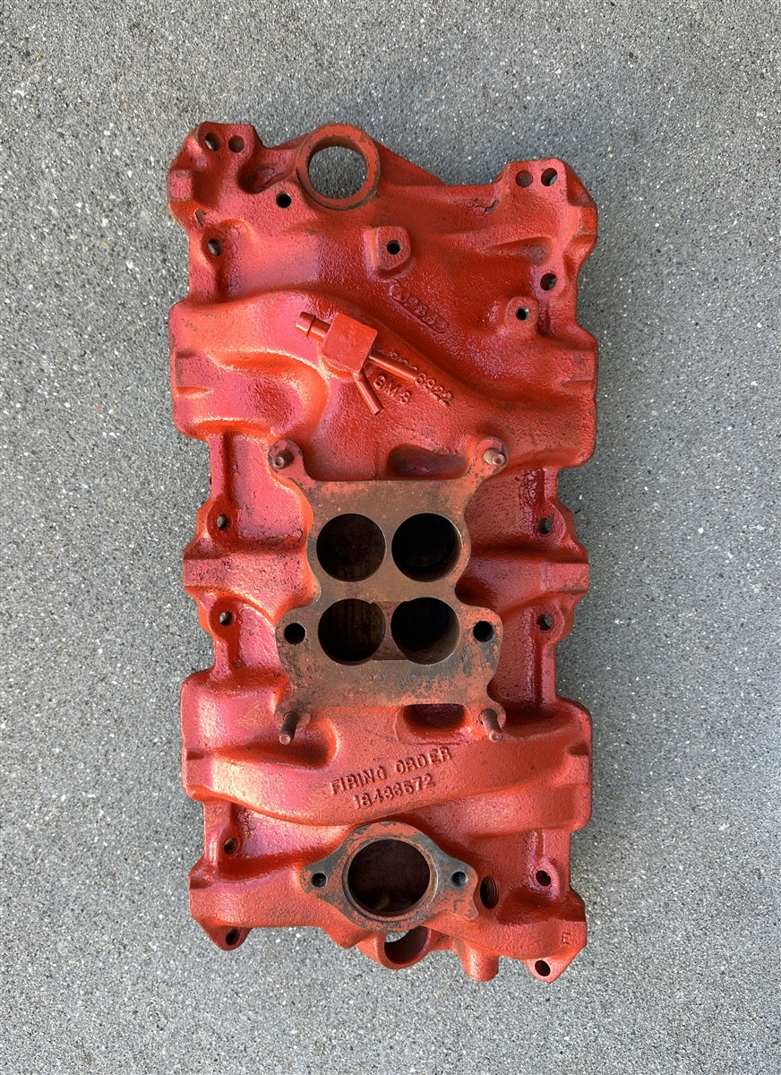 1965 Chevelle, Nova, Corvette, Small Block Intake Manifold, Original GM Used 3866922