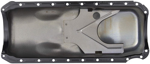 1966 - 1972 OE Style Chevelle and Nova Big Block Oil Pan, Black Coated, Angle 3