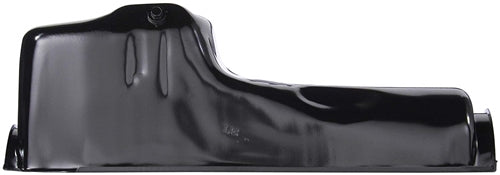 1966 - 1972 OE Style Chevelle and Nova Big Block Oil Pan, Black Coated, Angle 4