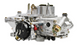 Polished Aluminum Holley Carburetor, Square Bore Design with Electric Choke and Vacuum Secondaries, 600 CFM, Model, Angle 6