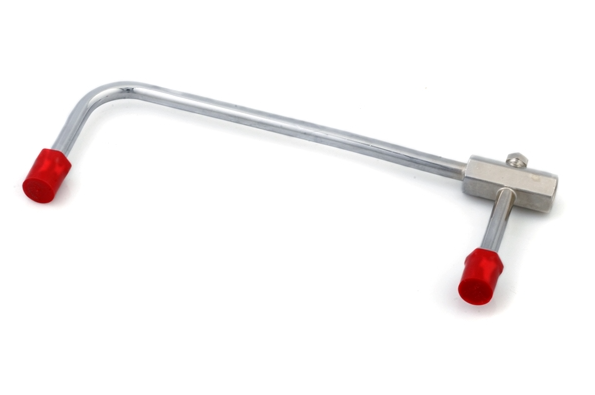 Chrome Fuel Line For Holley Model 4160 Carburetor