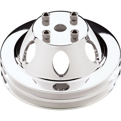 1969 - 1972 Water Pump Pulley, Small Block and Big Block, 2 Groove, Billet