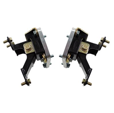 1968 - 1974 Nova DSE LS Swap Motor Mount Set, for Factory Subframe, Angle 2