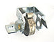 1966 - 1972 Holley Carburetor Choke Thermostat, 4 Barrel, Angle 2