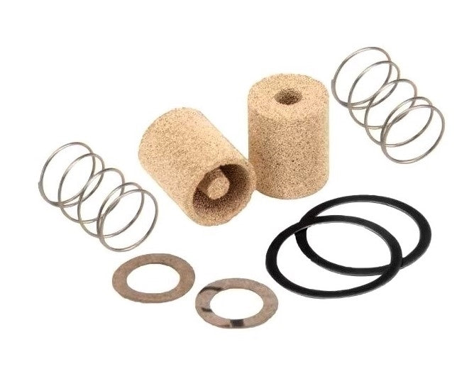 Holley Carburetor Gas Inlet Fuel Filter, Gasket, and Spring Set, Pair