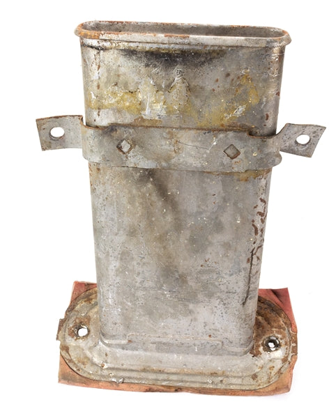 1971 - 1972 Chevelle or Nova Behind Rear Seat Fuel Exhaust Vapor Vent Return EEC Tank, Used GM, Angle 3