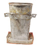 1971 - 1972 Chevelle or Nova Behind Rear Seat Fuel Exhaust Vapor Vent Return EEC Tank, Used GM, Angle 3
