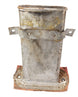 1971 - 1972 Chevelle or Nova Behind Rear Seat Fuel Exhaust Vapor Vent Return EEC Tank, Used GM, Angle 3