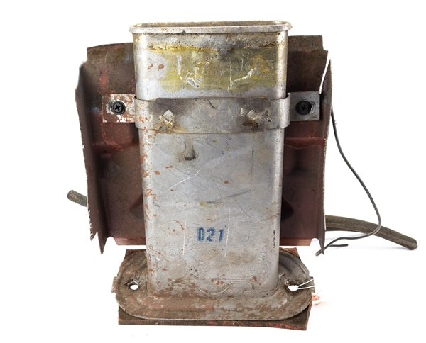 1971 - 1972 Chevelle or Nova Behind Rear Seat Fuel Exhaust Vapor Vent Return EEC Tank, Used GM, Angle 4