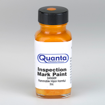 Chevelle and Nova Body Frame Inspection Detail Marking Paint, 2 oz. Bottle, Crossmember Orange