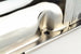 1966 - 1972 Chevy Big Block Engine Chrome Valve Covers with Oil Drippers, Stock Height, Angle 6