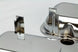 1966 - 1972 Chevy Big Block Engine Chrome Valve Covers with Oil Drippers, Stock Height, Angle 7