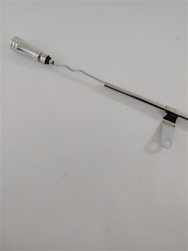 1966 - 1972 Custom Oil Dipstick and Tube Set, Big Block, Billet Aluminum Handle, Angle 2