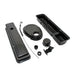 1958 - 1986 CHEVY SMALL BLOCK 283, 305, 327, & 350 BLACK STEEL VALVE COVER, TIMING COVER, BREATHER, DIPSTICK, Angle 2