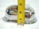 1966 - 1972 Chevelle or Nova Big Block Chrome Valve Covers with Slant, Without Drippers, Angle 2