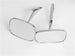 1968 - 1972 Chevelle Exterior Door Mirrors Set, Clear Shot, Pair of LH and RH