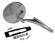 Exterior Door Mirror without Bowtie Logo, Chrome
