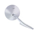 Custom Chrome ROUND Exterior Door Mirror with Bowtie and LED Embedded Turn Signal Indicator Lights, RH Convex, Angle 3