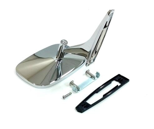 Exterior Door Mirror, Chrome, RH, 3914754