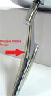 Exterior Door Mirror, Chrome, RH, 3914754, Angle 3